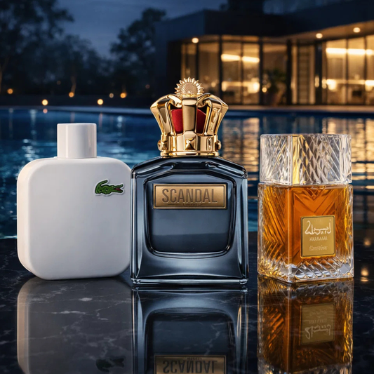 KHAMRAH, LACOSTE, SCANDAL MEN