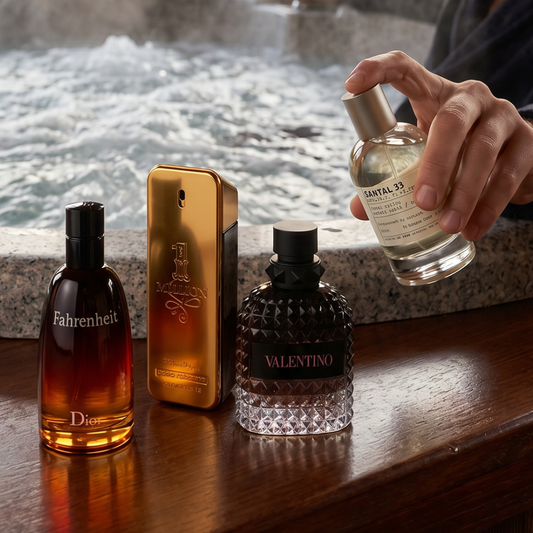 FARENHEIT, VALENTINO, ONE MILLION, SANTAL 33